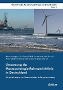 Umsetzung der Meeresstrategie-Rahmenrichtlinie in Deutschland. Untersuchungen zur ökonomischen Anfangsbewertung