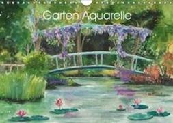 Garten Aquarelle (Wandkalender 2019 DIN A4 quer)