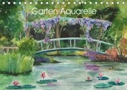 Garten Aquarelle (Tischkalender 2019 DIN A5 quer)