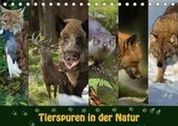 Tierspuren in der Natur (Tischkalender 2019 DIN A5 quer)