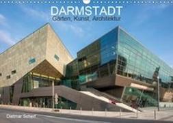 Darmstadt - Gärten, Kunst, Architektur (Wandkalender 2019 DIN A3 quer)