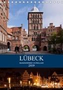 Lübeck - Hanseschönheit in Insellage (Tischkalender 2019 DIN A5 hoch)