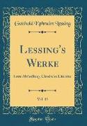 Lessing's Werke, Vol. 13