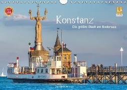 Konstanz - die größte Stadt am Bodensee (Wandkalender 2019 DIN A4 quer)