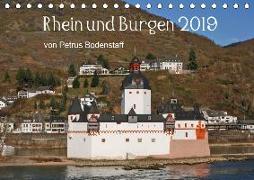 Rhein und Burgen (Tischkalender 2019 DIN A5 quer)