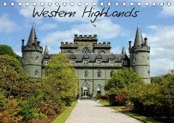 Western Highlands - Schottland (Tischkalender 2019 DIN A5 quer)