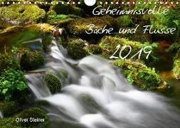 Geheimnisvolle Bäche und Flüsse (Wandkalender 2019 DIN A4 quer)