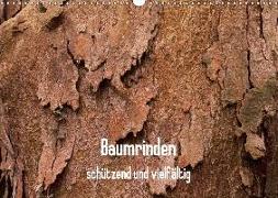 Baumrinden - schützend und vielfältig (Wandkalender 2019 DIN A3 quer)