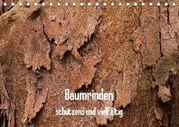 Baumrinden - schützend und vielfältig (Tischkalender 2019 DIN A5 quer)