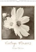 Vintage-Flowers (Wandkalender 2019 DIN A4 hoch)