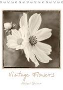 Vintage-Flowers (Tischkalender 2019 DIN A5 hoch)