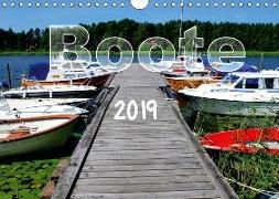 Boote (Wandkalender 2019 DIN A4 quer)