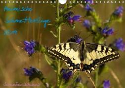 Heimische Schmetterlinge (Wandkalender 2019 DIN A4 quer)