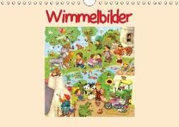 Wimmelbilder (Wandkalender 2019 DIN A4 quer)
