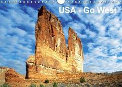 USA - Go West (Wandkalender 2019 DIN A4 quer)