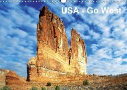 USA - Go West (Wandkalender 2019 DIN A3 quer)