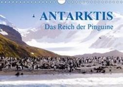 Antarktis - Das Reich der Pinguine (Wandkalender 2019 DIN A4 quer)