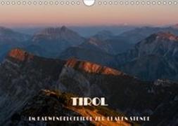 TIROL - Im Karwendelgebirge zur Blauen Stunde (Wandkalender 2019 DIN A4 quer)