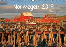 Norwegen 2019 (Wandkalender 2019 DIN A3 quer)