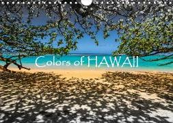 Colors of HAWAII (Wandkalender 2019 DIN A4 quer)