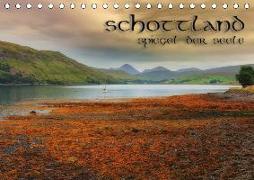 Schottland - Spiegel der Seele (Tischkalender 2019 DIN A5 quer)