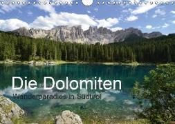 Die Dolomiten - Wanderparadies in Südtirol (Wandkalender 2019 DIN A4 quer)