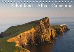 Schottland - Alba - Caledonia (Tischkalender 2019 DIN A5 quer)