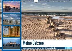 Meine Ostsee (Wandkalender 2019 DIN A4 quer)