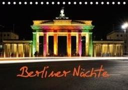 Berliner Nächte (Tischkalender 2019 DIN A5 quer)