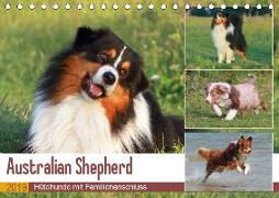 Australian Shepherd - Hütehunde mit Familienanschluss (Tischkalender 2019 DIN A5 quer)