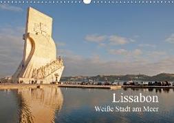 Lissabon - weiße Stadt am Meer (Wandkalender 2019 DIN A3 quer)