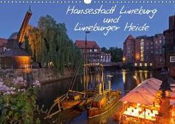 Hansestadt Lüneburg und Lüneburger Heide (Wandkalender 2019 DIN A3 quer)