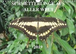 Schmetterlinge aus aller Welt (Wandkalender 2019 DIN A4 quer)