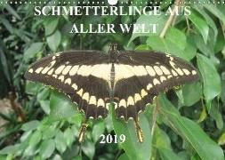 Schmetterlinge aus aller Welt (Wandkalender 2019 DIN A3 quer)