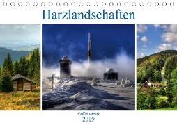 Harz Landschaften (Tischkalender 2019 DIN A5 quer)