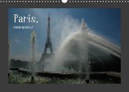 Paris, mon amour (Wandkalender 2019 DIN A3 quer)
