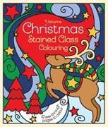 Christmas Stained Glass Colouring