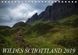 Wildes Schottland 2019 (Tischkalender 2019 DIN A5 quer)