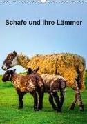 Schafe und ihre Lämmer / Planer (Wandkalender 2019 DIN A3 hoch)