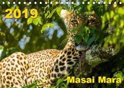 Masai Mara 2019 (Tischkalender 2019 DIN A5 quer)