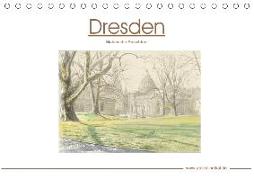 Dresden - Malerische Ansichten (Tischkalender 2019 DIN A5 quer)