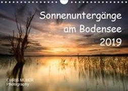 Sonnenuntergänge am BodenseeCH-Version (Wandkalender 2019 DIN A4 quer)