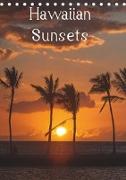 Hawaiian Sunsets (Tischkalender 2019 DIN A5 hoch)