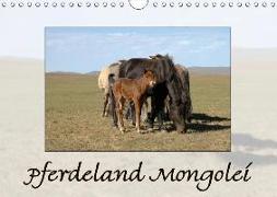 Pferdeland Mongolei (Wandkalender 2019 DIN A4 quer)