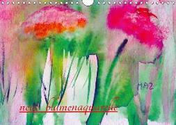 Neue Blumenaquarelle (Wandkalender 2019 DIN A4 quer)