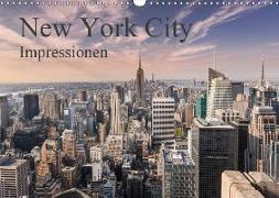 New York City Impressionen / Geburtstagskalender (Wandkalender 2019 DIN A3 quer)