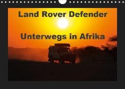 Land Rover Defender - Unterwegs in Afrika (Wandkalender 2019 DIN A4 quer)