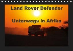 Land Rover Defender - Unterwegs in Afrika (Tischkalender 2019 DIN A5 quer)