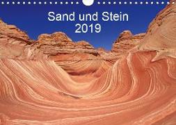 Sand und Stein 2019 (Wandkalender 2019 DIN A4 quer)
