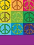 Pocket Notes: Peace Pop Art - Notizblock im praktischen Taschenformat: Frieden Pop Art